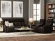 Solitude Power Leather Sofa and Loveseat Set-0
