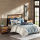 Olliix by INK+IVY 3 Piece Blue Full/Queen Nova Duvet Cover Mini Set-1