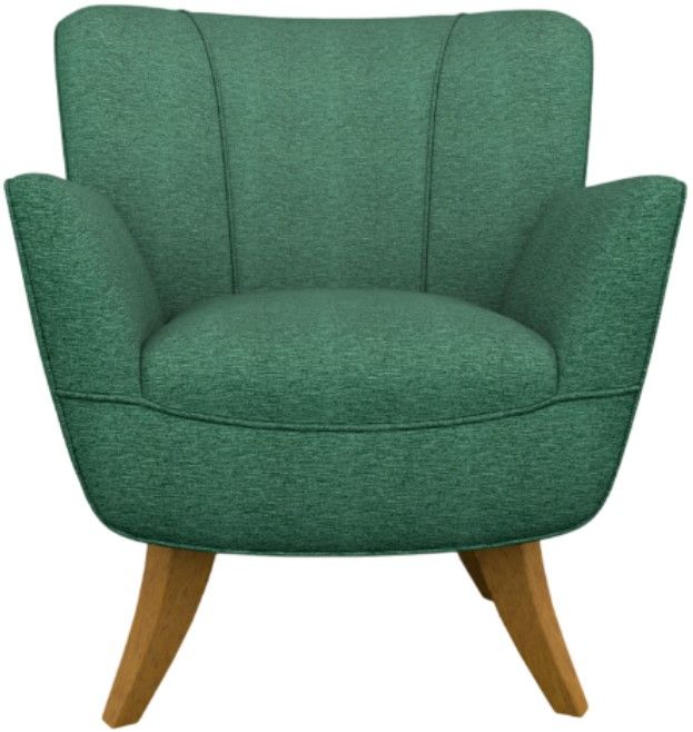 Best® Home Furnishings Customizable Bethany Chair with Honey Birch Legs-1