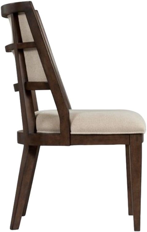 Riverside Furniture Monterey 2-Piece Beige/Mink Upholstered Hostess Chair Set-3