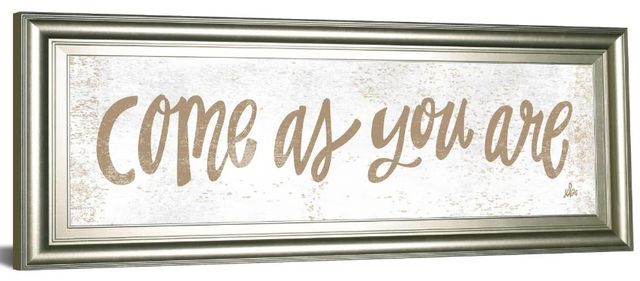 Classy Art Come As You Are By Erin Barrett Wall Art-0