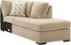 Signature Design by Ashley® MaKaylen 2-Piece Almond Left-Arm Facing Sectional with Chaise-3