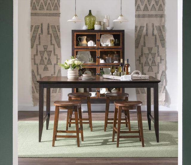 Legacy Classic Fenmore Dark Mocha/Distressed Cherry Kitchen Island-1