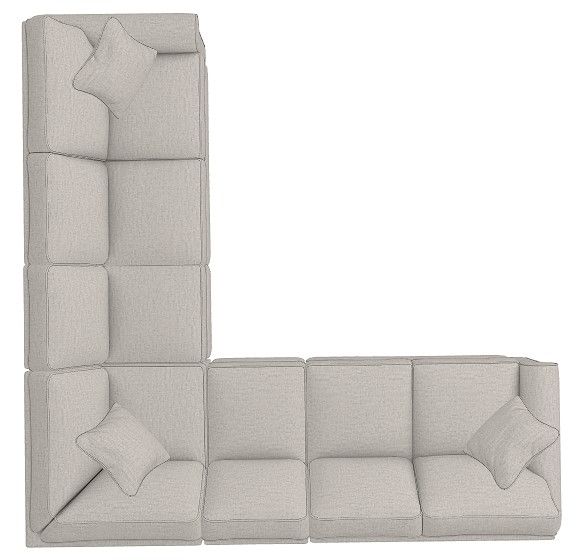 La-Z-Boy® Collins 5-Piece Almond Sectional-3