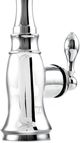 ZLINE Rembrandt Chrome Single Handle Kitchen Faucet and Side Sprayer-3