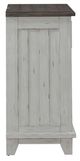 Liberty Furniture River Place Riverstone White/Tobacco Bedside Chest-3