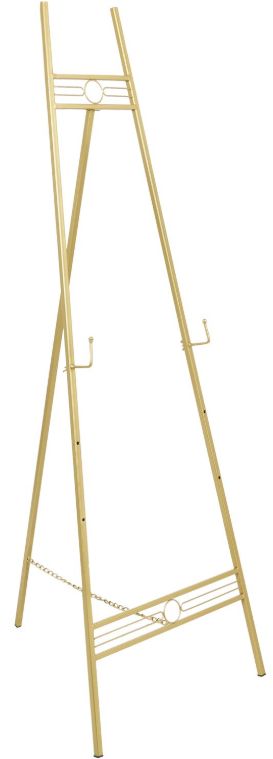 Deco Marche Gold Geometric 3-Tier Display Easel-0