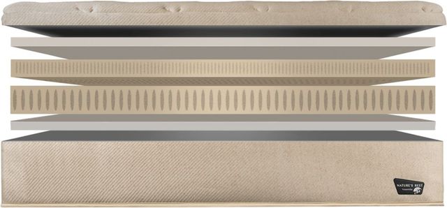 Spring Air® Nature's Rest Yosemite 13" Latex Plush Tight Top Twin Mattress-2