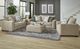 Albany Industries Glenrock Beige Loveseat-1
