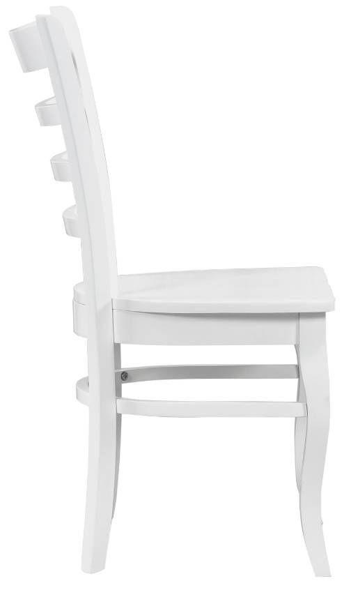 Homelegance® Bonnie White Dining Side Chair-3