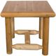 Best Craft Furniture W144 White Cedar End Table-0