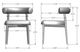 Amisco Customizable Barbara Dining Side Chair-3