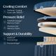 Stearns & Foster® Estate 14.5" Hybrid Medium Tight Top Split King Mattress, Includes 2 Pieces-3
