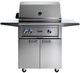 LYNX® Professional 30" 3-Burner Stainless Steel Freestanding Liquid Propane Gas Grill with Trident Infrared Burners and Rotisserie-0