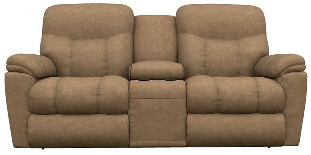 La-Z-Boy® Morrison Camel Power Reclining Loveseat with Console, Headrest, and Lumbar-1