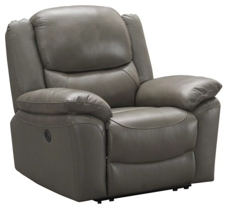 Signature Design by Ashley® Faust Gray Power Recliner-0