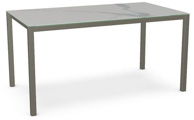 Amisco Customizable Bennington 72" Italian Porcelain Counter Height Table