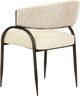 TOV Furniture Tatum Black/Cream Dining Chair-4