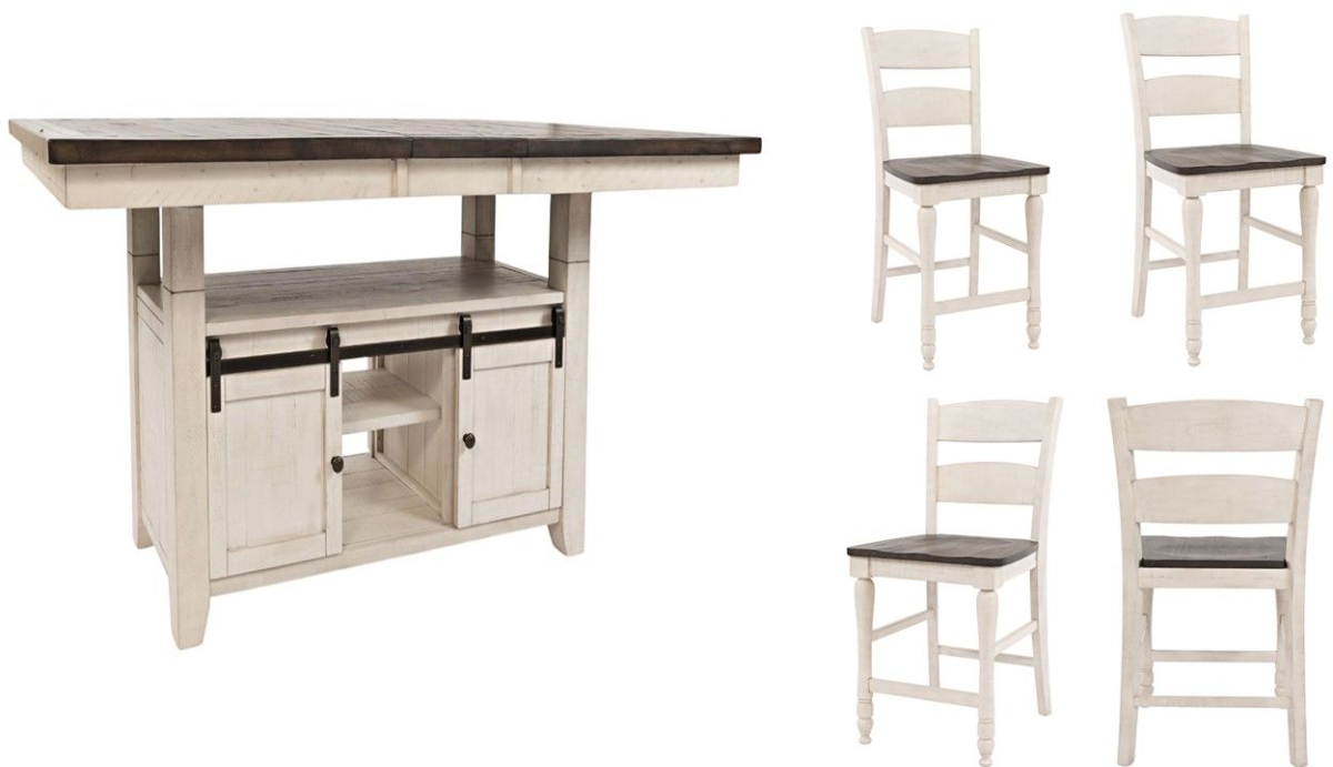 【送料無料】Vintage Counter Table 110 / WH 送料無料】Vintage Counter Table 110 / WH