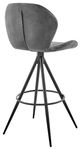 Armen Living Catalina Charcoal 26" Counter Stool-2