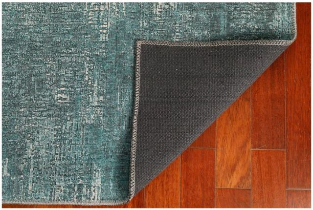 KAS Rugs London Teal Elements 5'x8' Area Rug-2