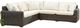 Signature Design by Ashley® Kimora 3-Piece Beige/Dark Brown Fabric/Metal/Wicker L-Shape Outdoor Sectional-0