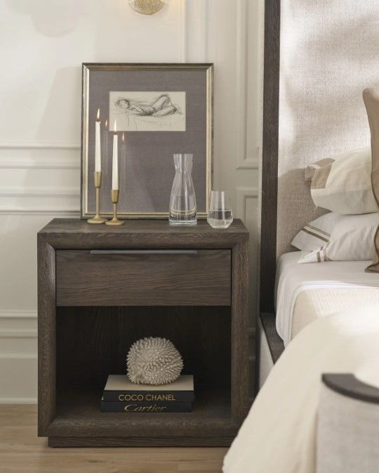 Universal Explore Home™ Modern Sable 1-Drawer Nightstand-1