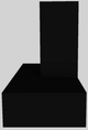 Vent-A-Hood® 42" Black Contemporary Wall Mounted Range Hood-1