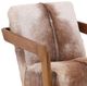 Dovetail Furniture Bautista Brown/Natural Wood Occasional Chair-4