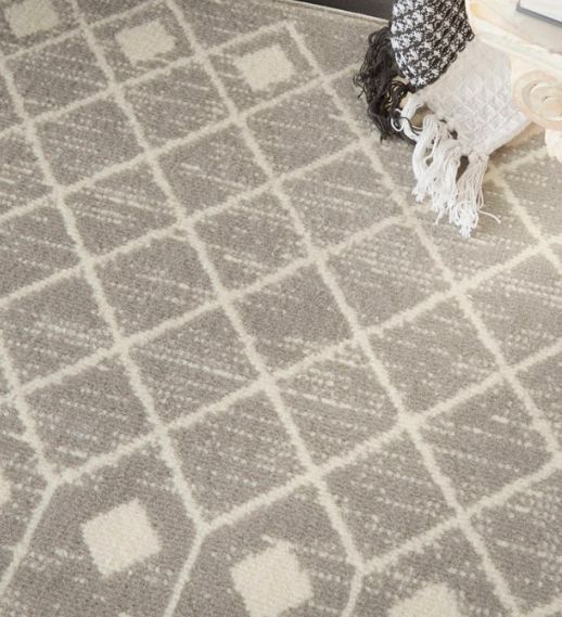 Nourison Home™ Grafix Gray 5'x7' Style 4 Area Rug-3