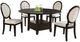 Coaster® Twyla 5-Piece Dark Cocoa/Ivory Dining Table Set-0