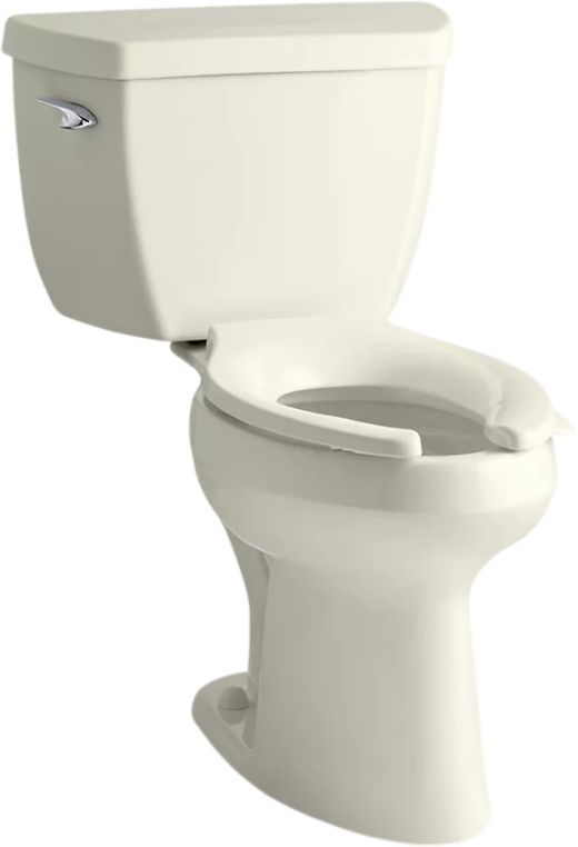 KOHLER® Highline® Classic Biscuit 2-Piece Chair-Height Elongated Toilet, 1.6 Gpf-0