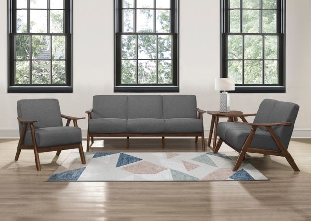 Homelegance® Damala Gray Accent Chair-1