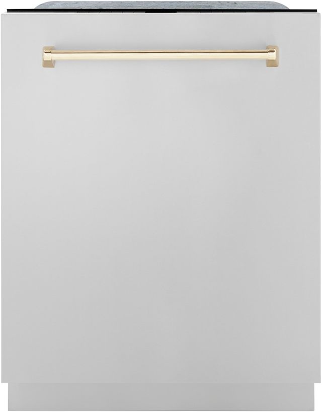 ZLINE Autograph Edition 24" Stainless Steel Built In Dishwasher-0