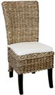 Harp & Finial® Raegan Black/Natural Dining Chair -0