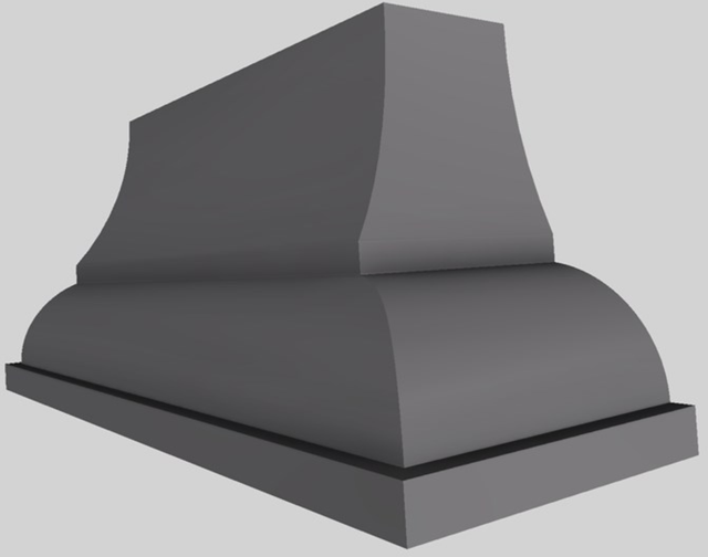 Vent-A-Hood® Designer Series 66" Gunsmoke Wall Mounted Range Hood-2