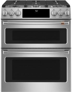 Café 30" Stainless Steel Slide in Gas Range