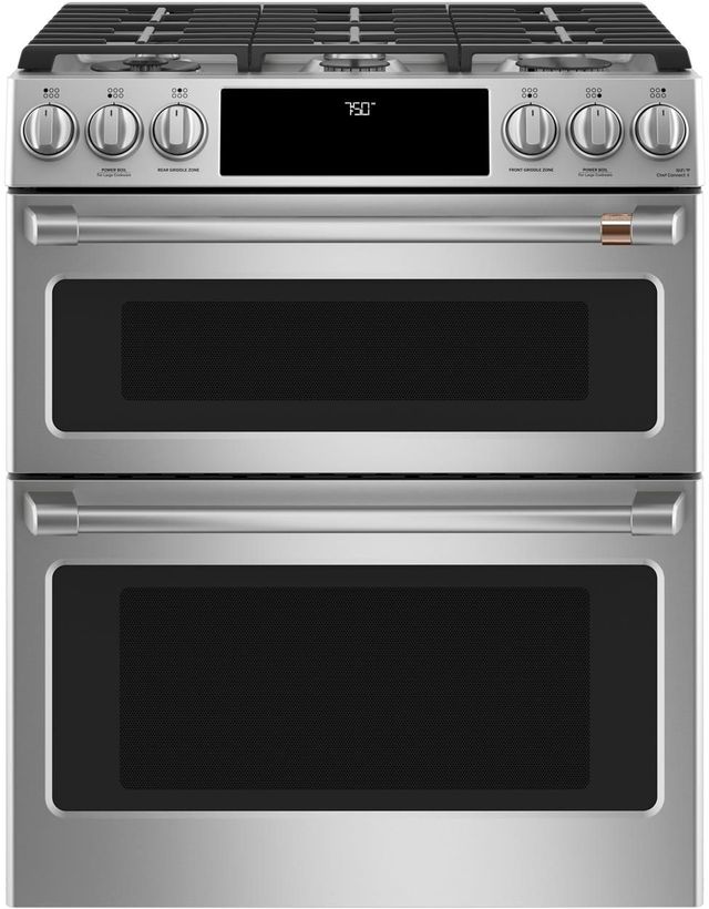 Café™ 30" Stainless Steel Slide in Gas Range-0