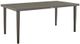 Armen Living Silvana Aluminum/Gray Outdoor Dining Table-0