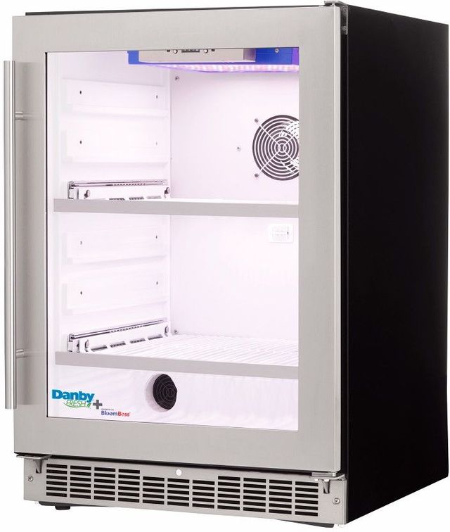 Danby® Fresh 5.8 Cu. Ft. Stainless Steel Home Herb Grower-2