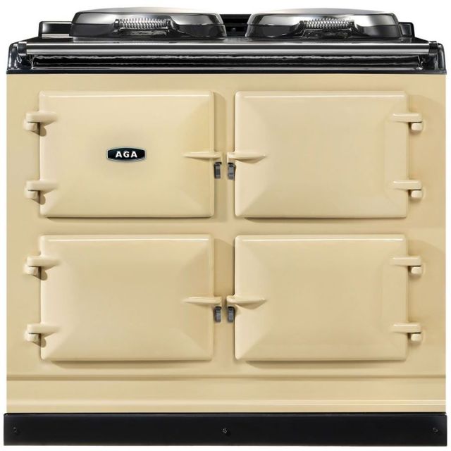 AGA 39" Cream Dual Control Natural Gas Range-0