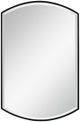 Uttermost® Shield Satin Black Mirror-0