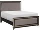 Mazin Furniture Grant Gray Queen Bed-1