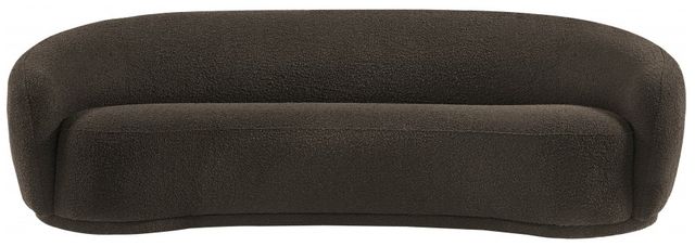 Meridian Furniture Hyde Brown Boucle Fabric Sofa-1
