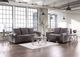 Furniture of America® Dagmar Gray Loveseat-1