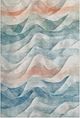 Dalyn™ Rug Company Pacifica Teal 5'x8' Style 2 Area Rug-0