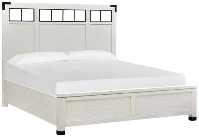 Magnussen Home® Harper Springs Silo White King Panel Bed-0