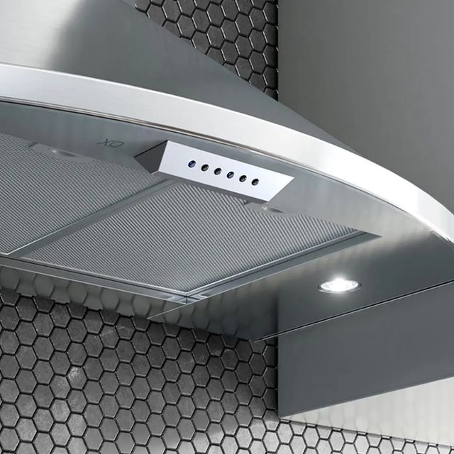 XO Fabriano Collection 36" Stainless Steel Wall Mounted Range Hood -3