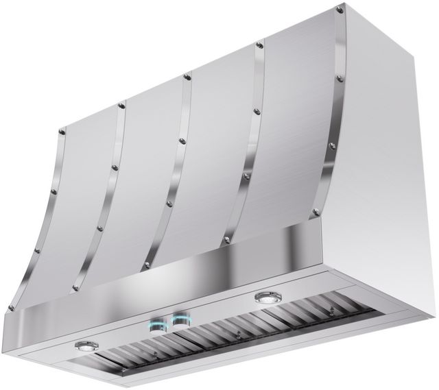 Elica Disegno Series Catania 48" Stainless Steel Wall Mounted Range Hood-0
