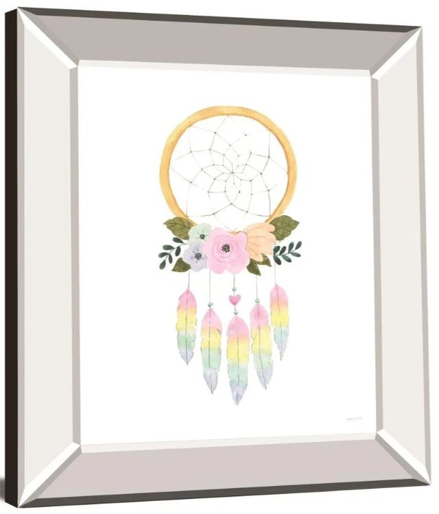 Classy Art Lets Chase Rainbows IX by Jenaya Jackson Mirror Framed Wall Art-1